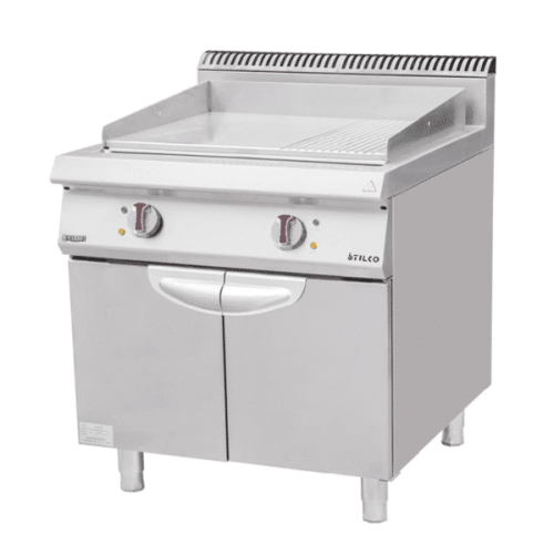 ELECTRIC GRILL ON CABINET