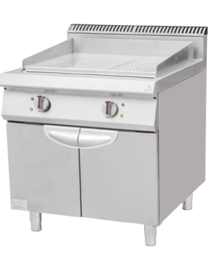 ELECTRIC GRILL ON CABINET
