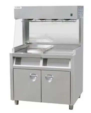 Dump Fryer with Under Cabinet