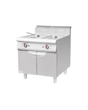 ELECTRIC FRYER ON CABINET