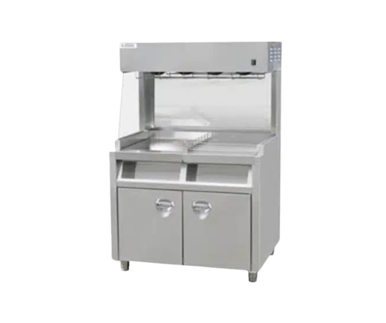 Dump Fryer with Under Cabinet